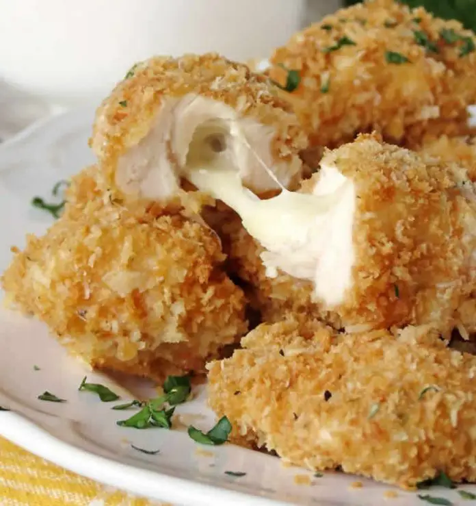 Homemade chicken and cheese croquette Live the glory
