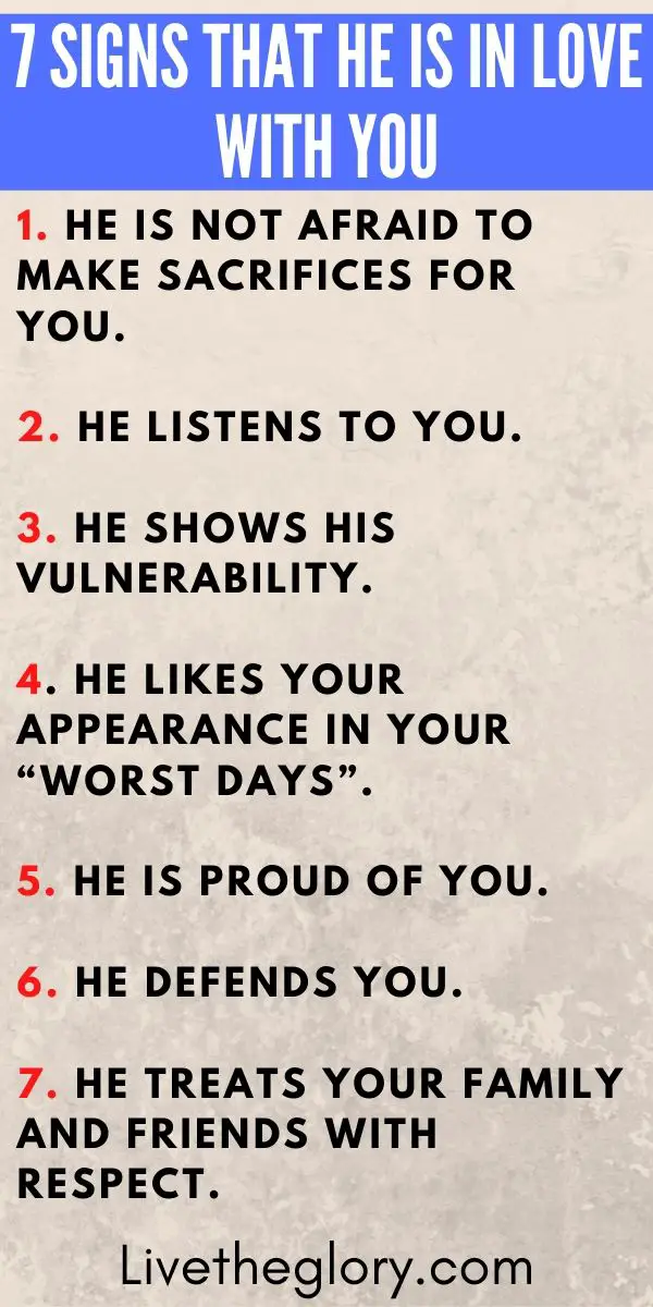 7 Signs That He Is In Love With You 